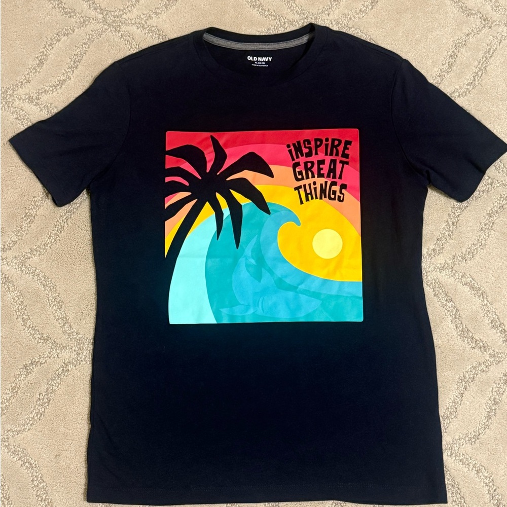 Old Navy Tee with Colorful Graphic